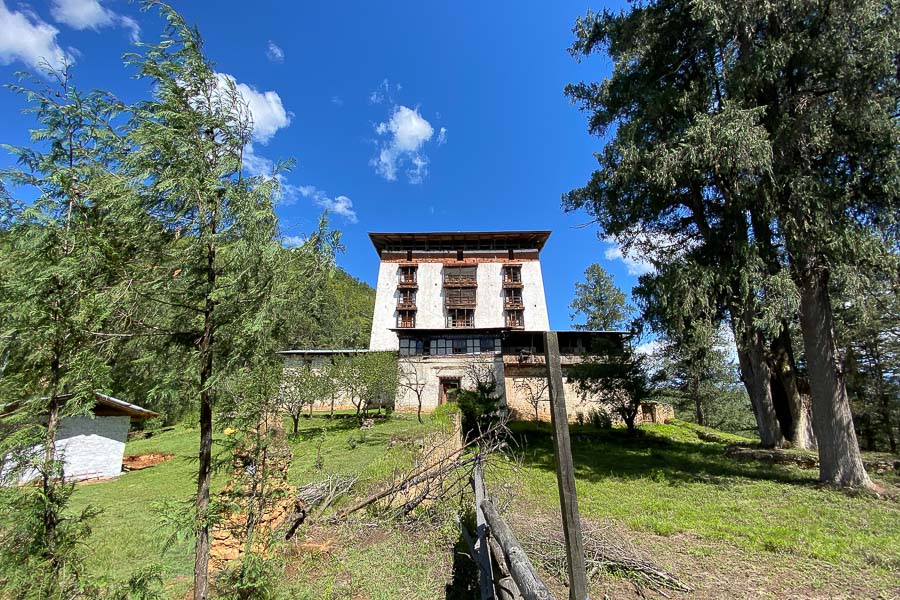 Zuri Dzong Paro Bhutan Zuri Dzong Paro Bhutan