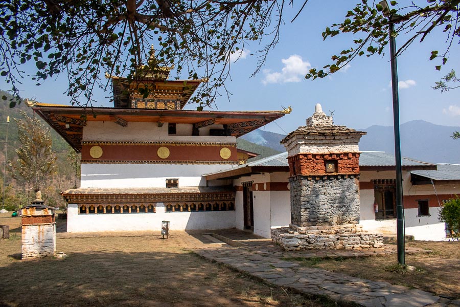 Chime Lhakhang Temple Punakha Bhutan Chime Lhakhang Temple Punakha Bhutan