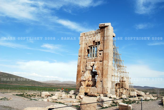 Zendan-i Sulaiman Tower, Pasargadae, Iran