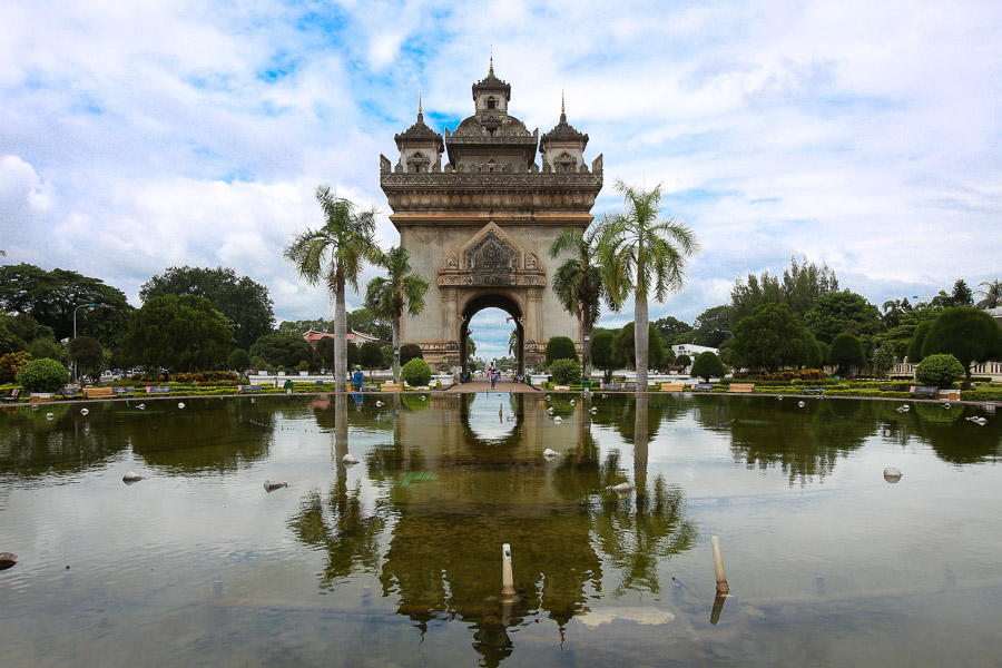 Patuxai Arch, Vientiane, Laos
