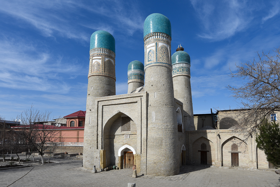 Chor Minor Madrasa, Bukhara, Uzbekistan